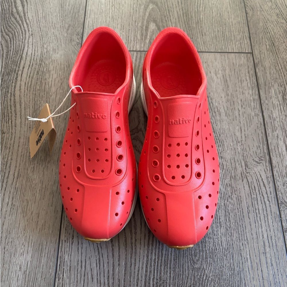 Native Kids Bright Red Water Shoes